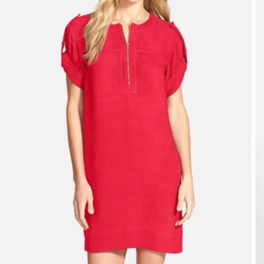BCBGMaxAzria FRANK Red Dress